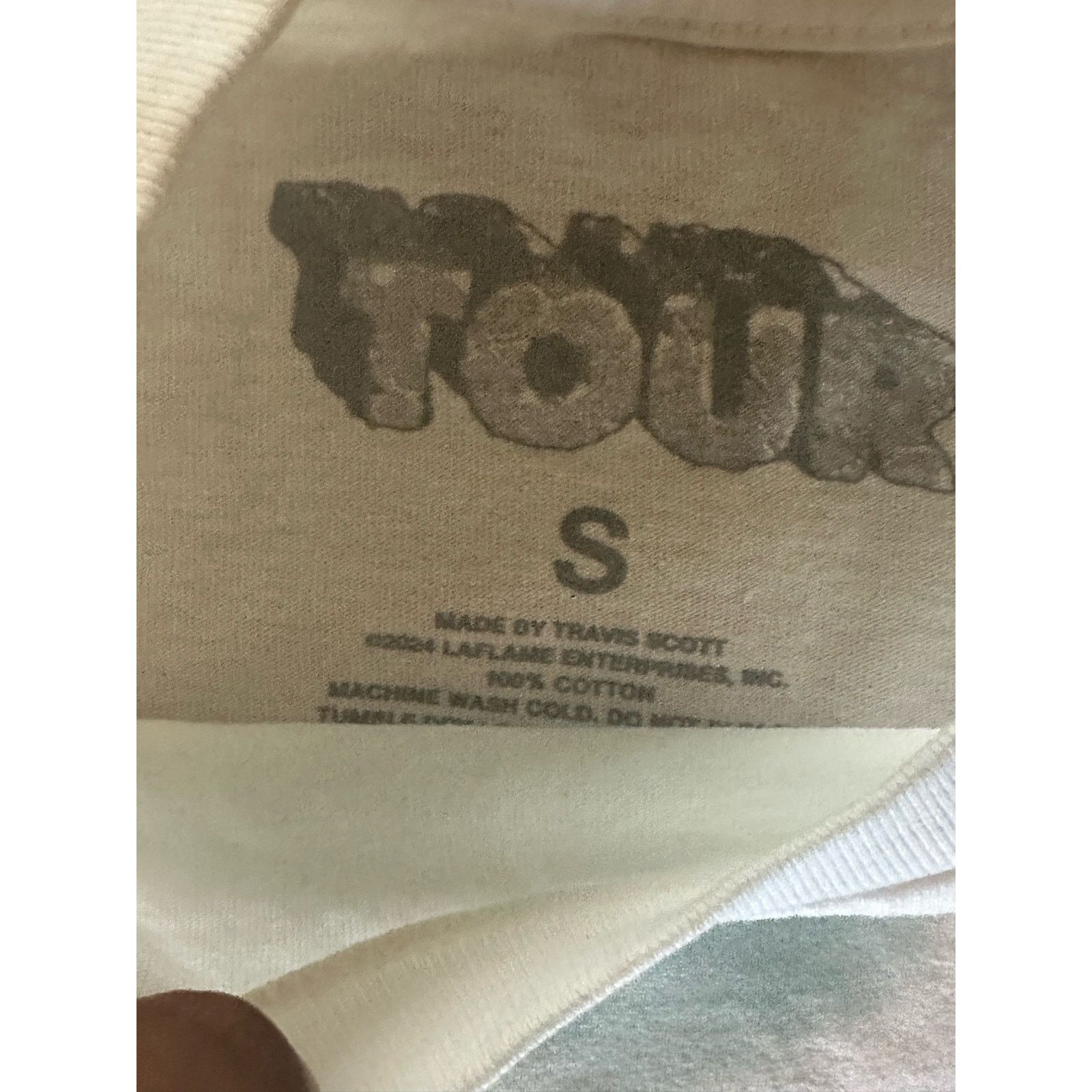 Travis Scott Travis Scott Circus Maximus 2023 Tour III Tee Size US S / EU 44-46 / 1 - 3 Thumbnail