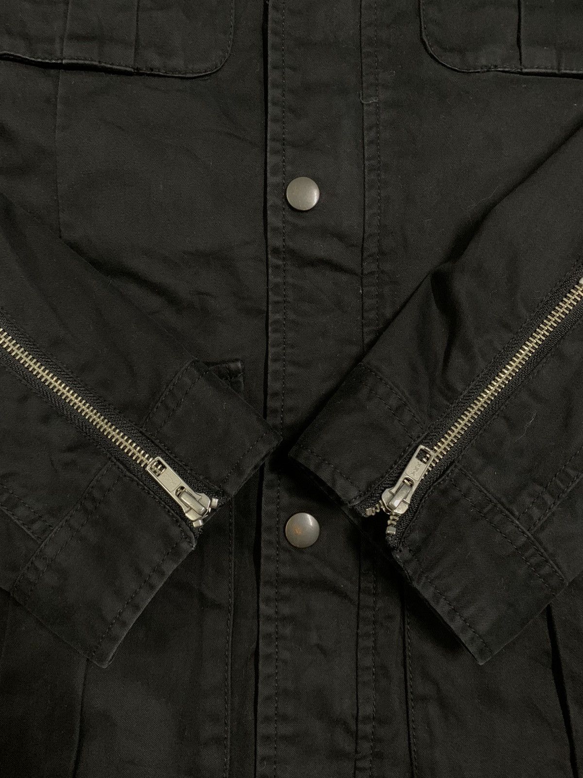 Comme Ca Ism Vintage Comme Ca Ism Buckle Collar Punk Style Field Jacket Size US M / EU 48-50 / 2 - 13 Thumbnail