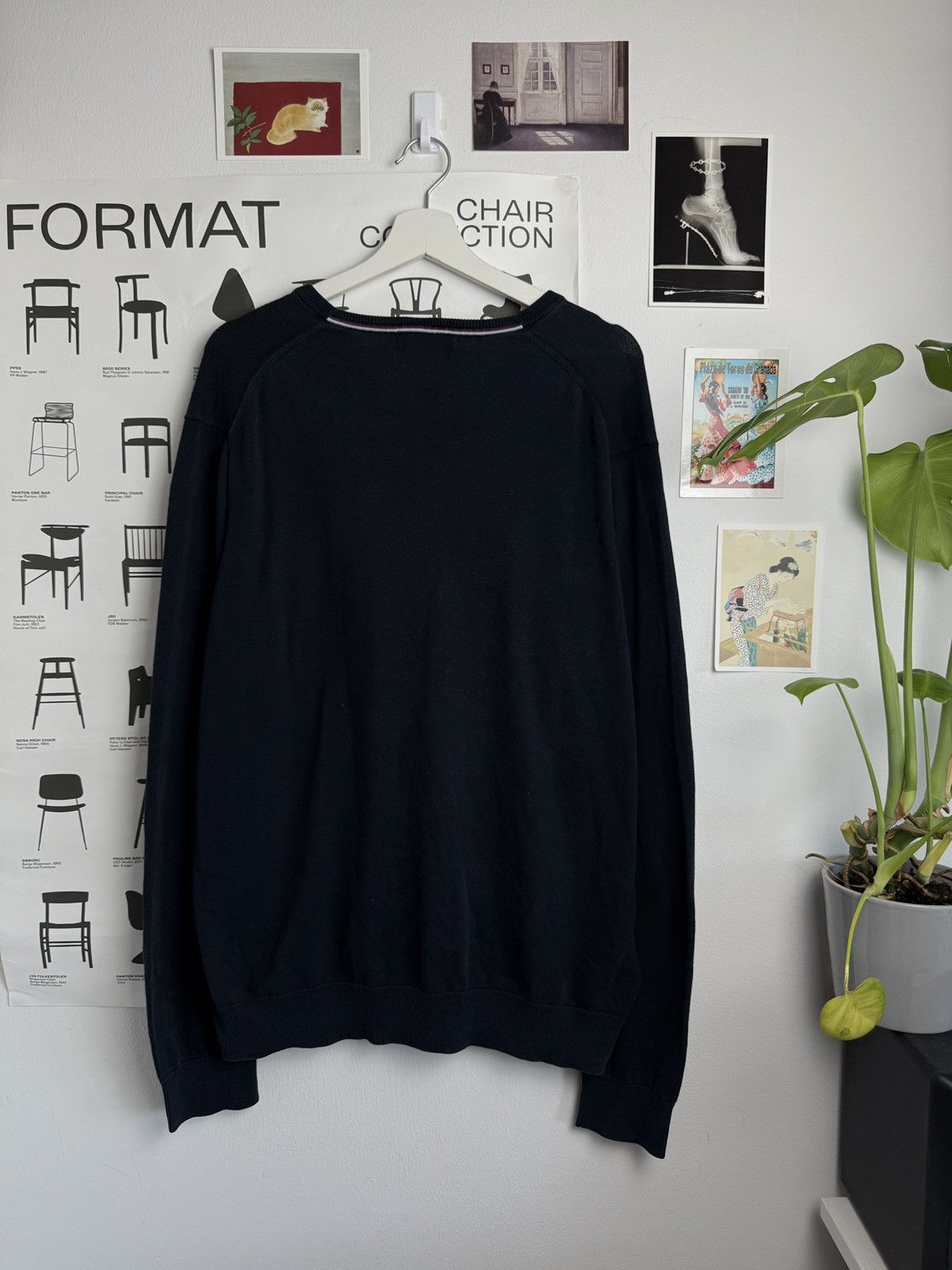 Designer × Fred Perry Fred Perry V-neck sweater XL designer luxury old money rare Size US XL / EU 56 / 4 - 2 Thumbnail
