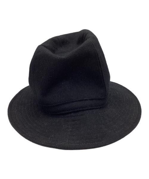 Yohji Yamamoto Yohji Yamamoto pour homme Wrinkled Gabardine Fedora hat Size ONE SIZE - 3 Thumbnail