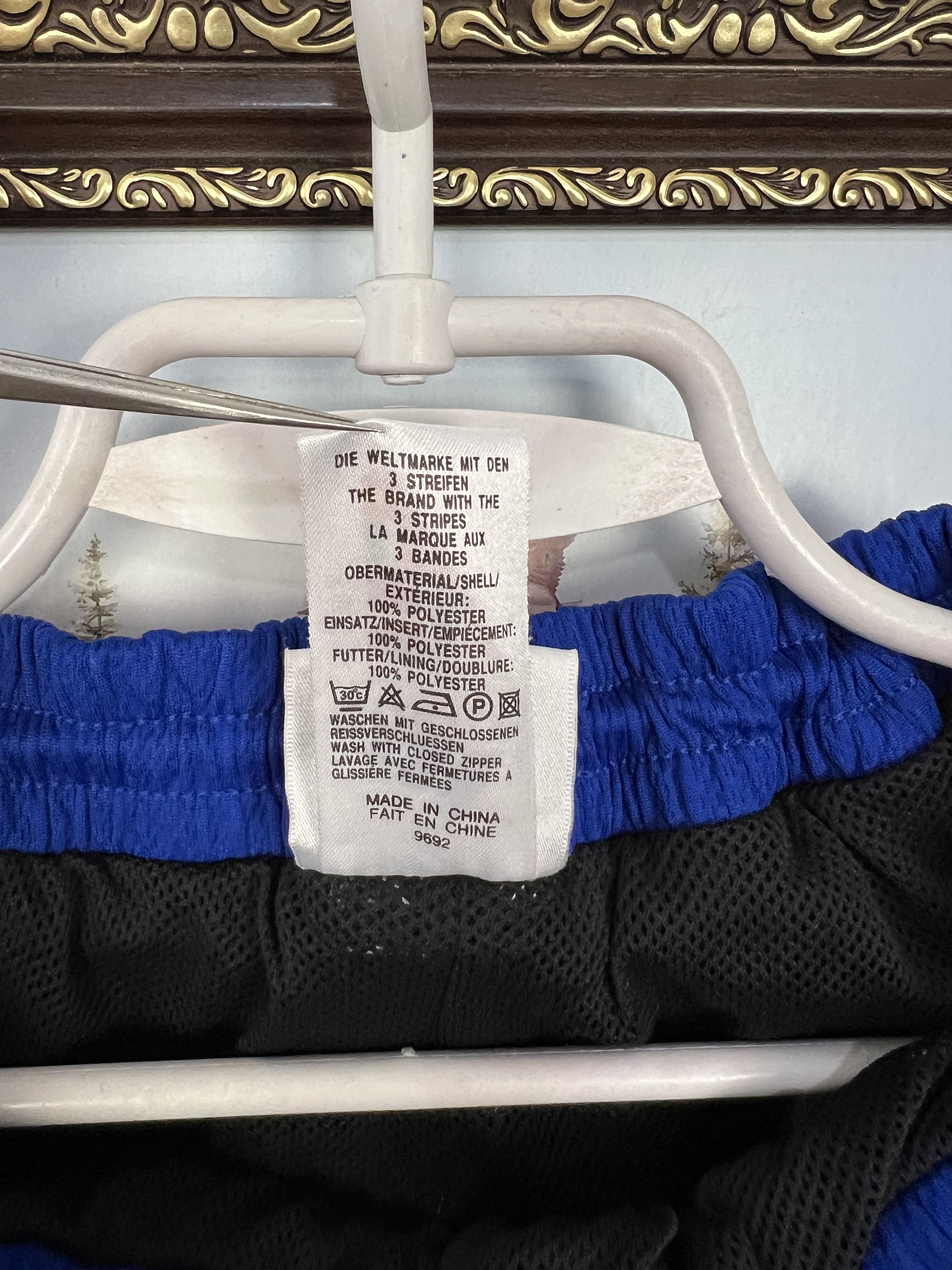 Adidas Vintage 90's Adidas Newcastle United Football Pants Soccer L Size US 34 / EU 50 - 10 Thumbnail