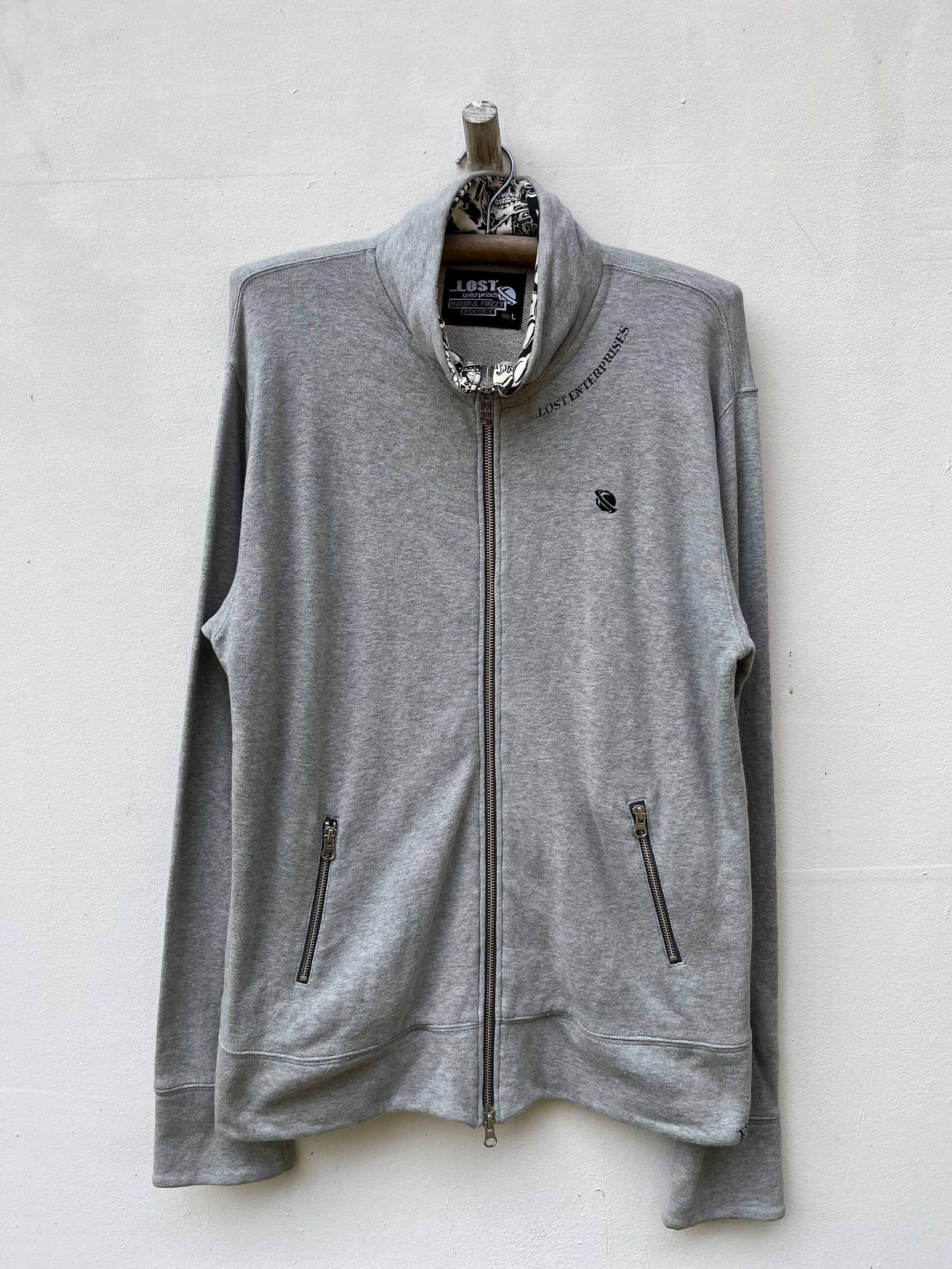 Lost Enterprises Lost Enterprise Snowboarding Sk8 Heavy Zipper Sweater Size US L / EU 52-54 / 3 - 1 Thumbnail