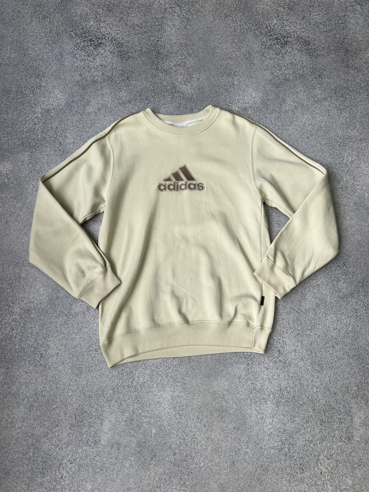 Adidas × Vintage Vintage Adidas 90s style logo sweatshirt Size US M / EU 48-50 / 2 - 1 Thumbnail