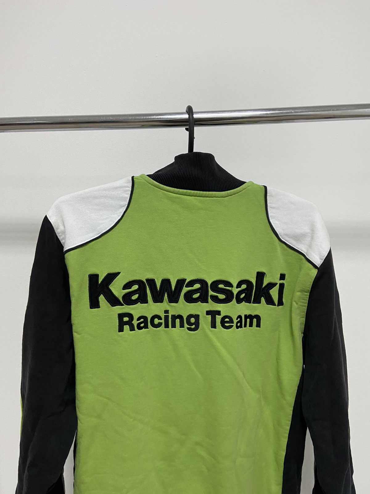 Japanese Brand × Vintage Kawasaki Vintage Racing Sweatshirt Jacket Zip Big Logo Size US M / EU 48-50 / 2 - 4 Thumbnail
