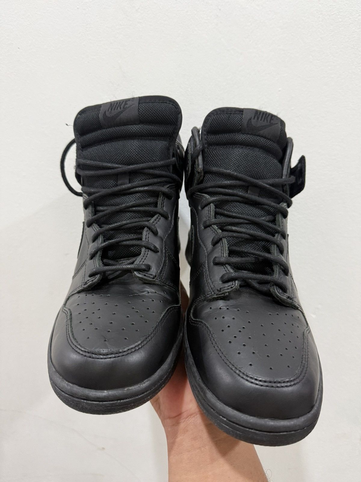 Nike 2003 NIKE DUNK HIGH Black Noir Size US 10 / EU 43 - 3 Thumbnail