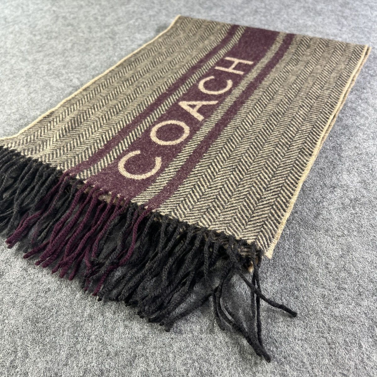 Coach × Vintage Coach Scarf / Muffler / Neckwear T832 Size ONE SIZE - 4 Thumbnail