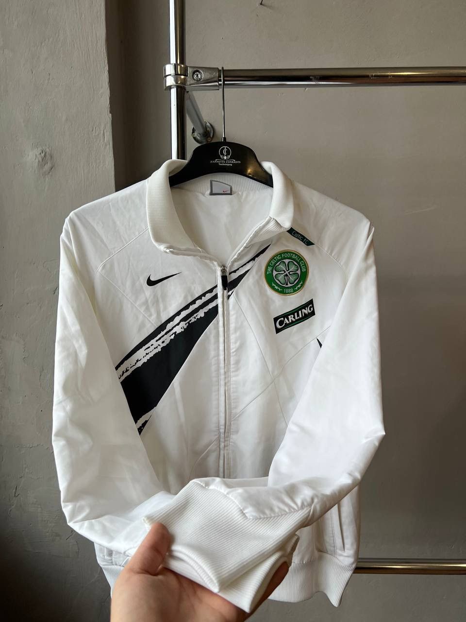 Nike VINTAGE CELTIC FC TRAINING SOCCER FOOTBALL TRACK JACKET M Size US M / EU 48-50 / 2 - 9 Thumbnail