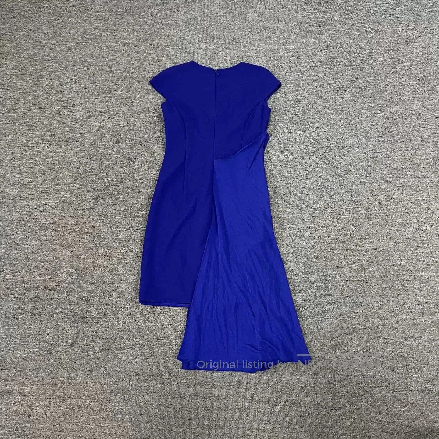 Versace Versace Blue Silk Dress Size 38. Size S / US 4 / IT 40 - 7 Thumbnail