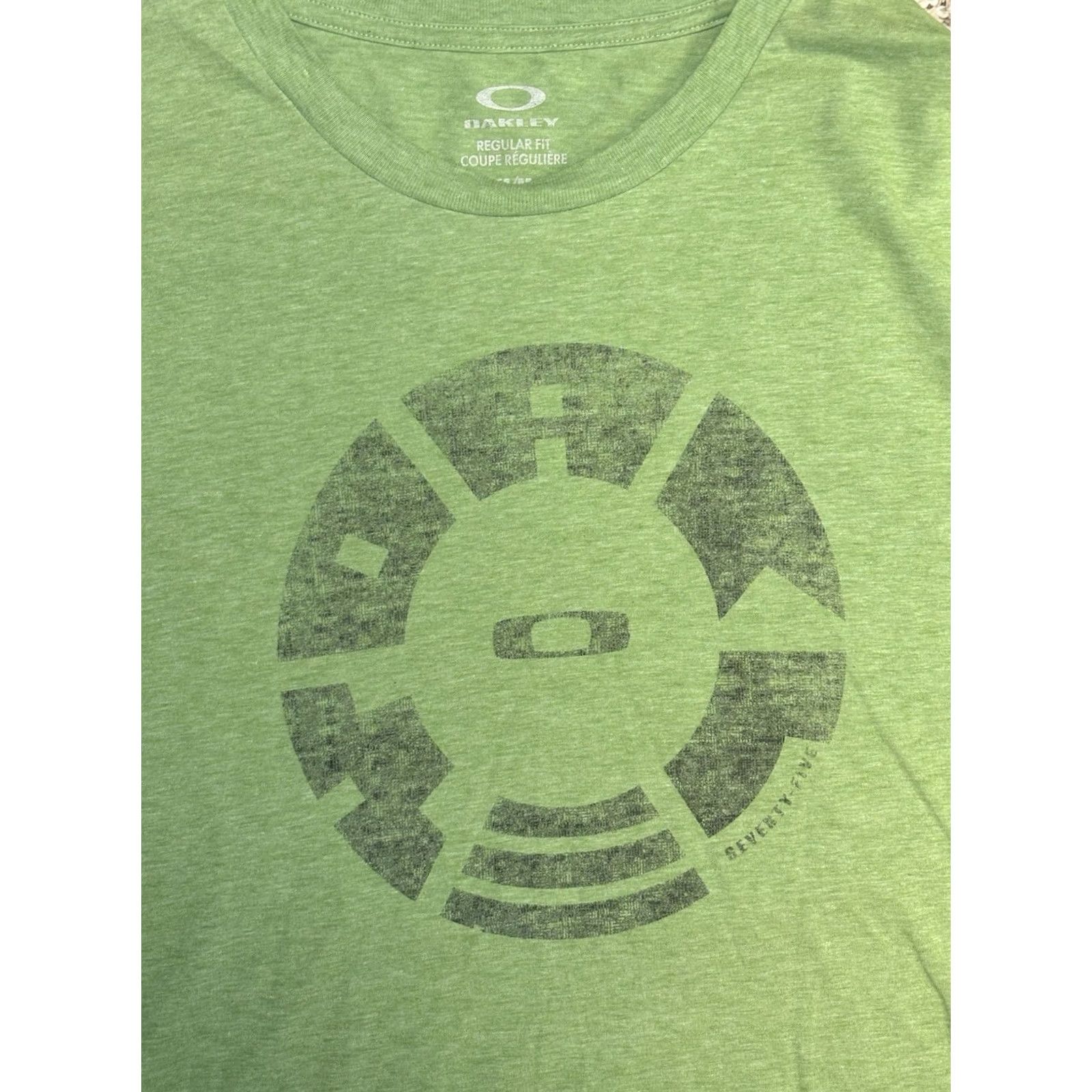 Oakley Oakley 2YK Faded Graphic Seventy-Five Short Sleeve T-Shirt Green Men’s Size M Size US M / EU 48-50 / 2 - 2 Thumbnail