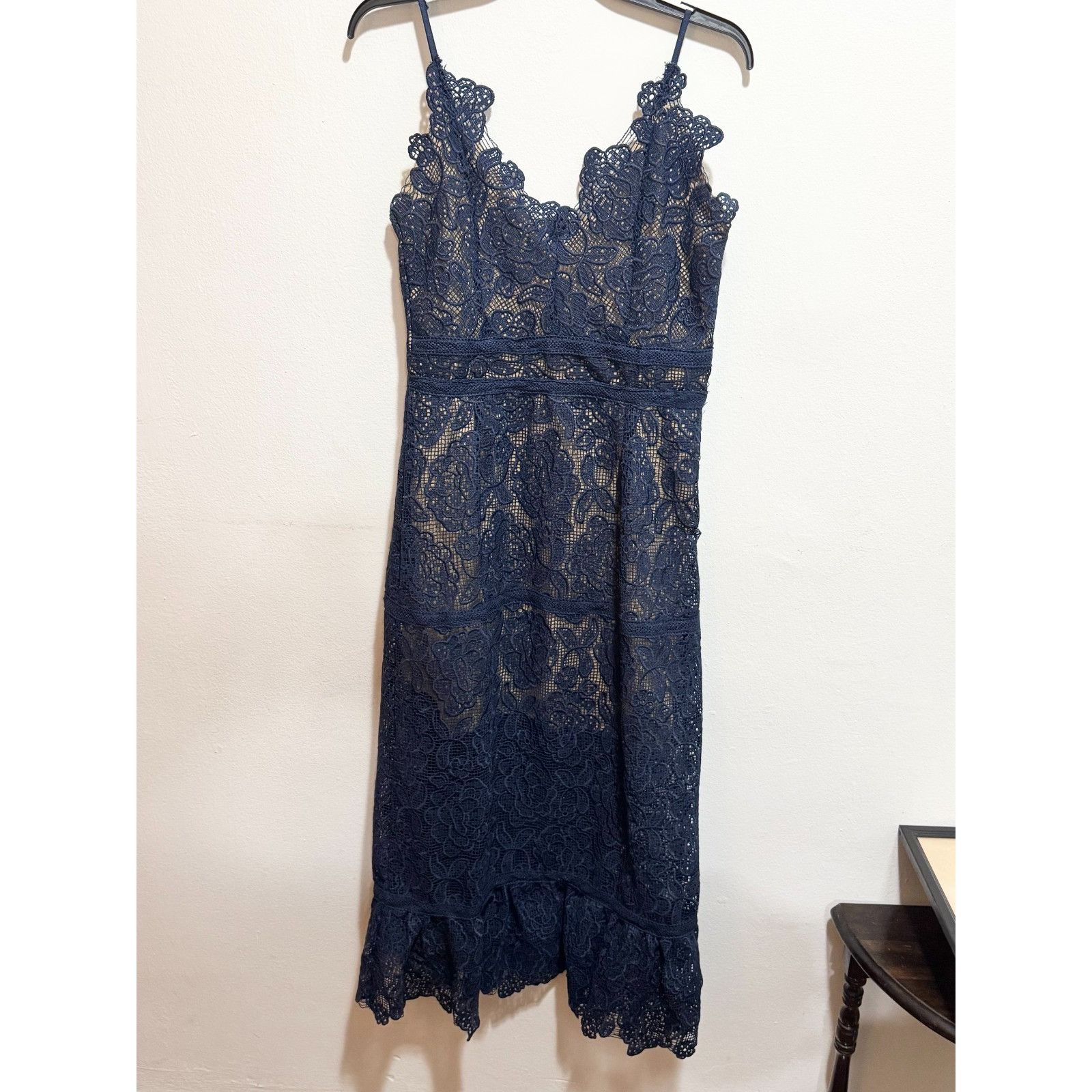 Other Foxiedox lace Midi Dress Navy Blue Size M Size M / US 6-8 / IT 42-44 - 5 Thumbnail