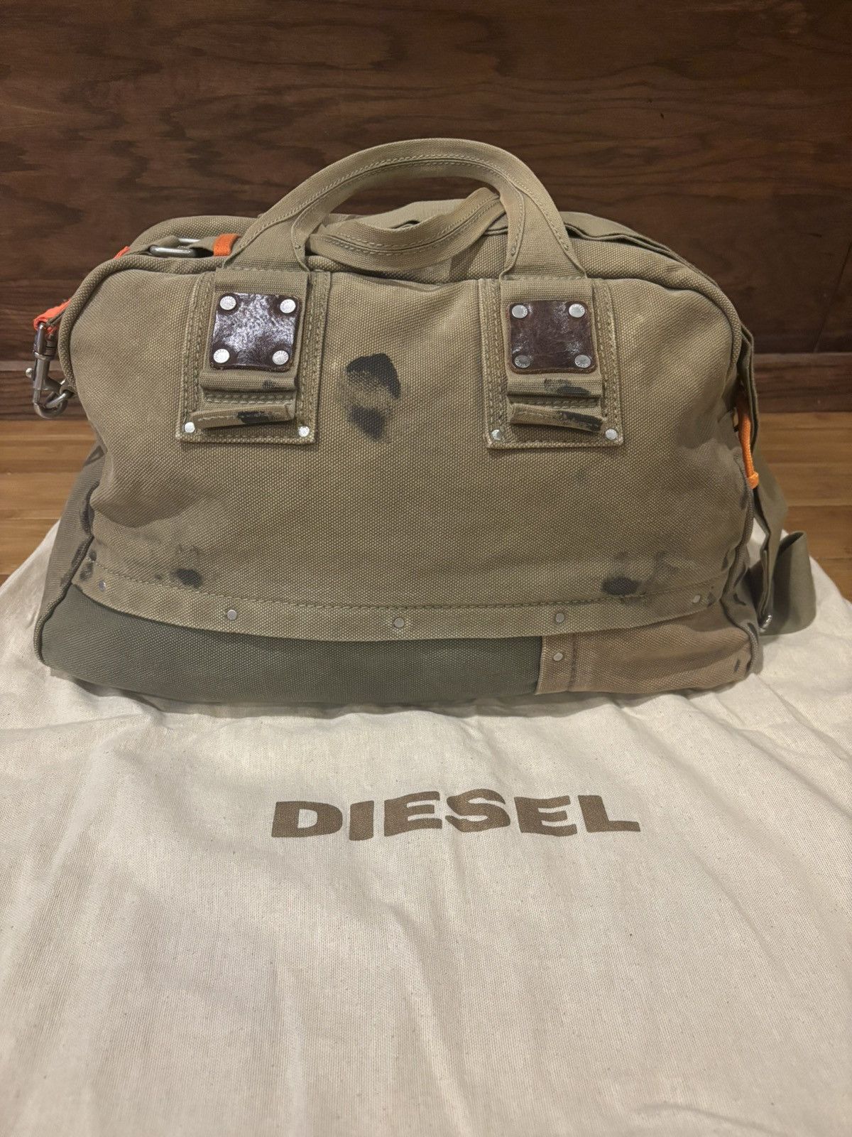 Diesel Big Diesel vintage bag.ob-902 Size ONE SIZE - 3 Thumbnail