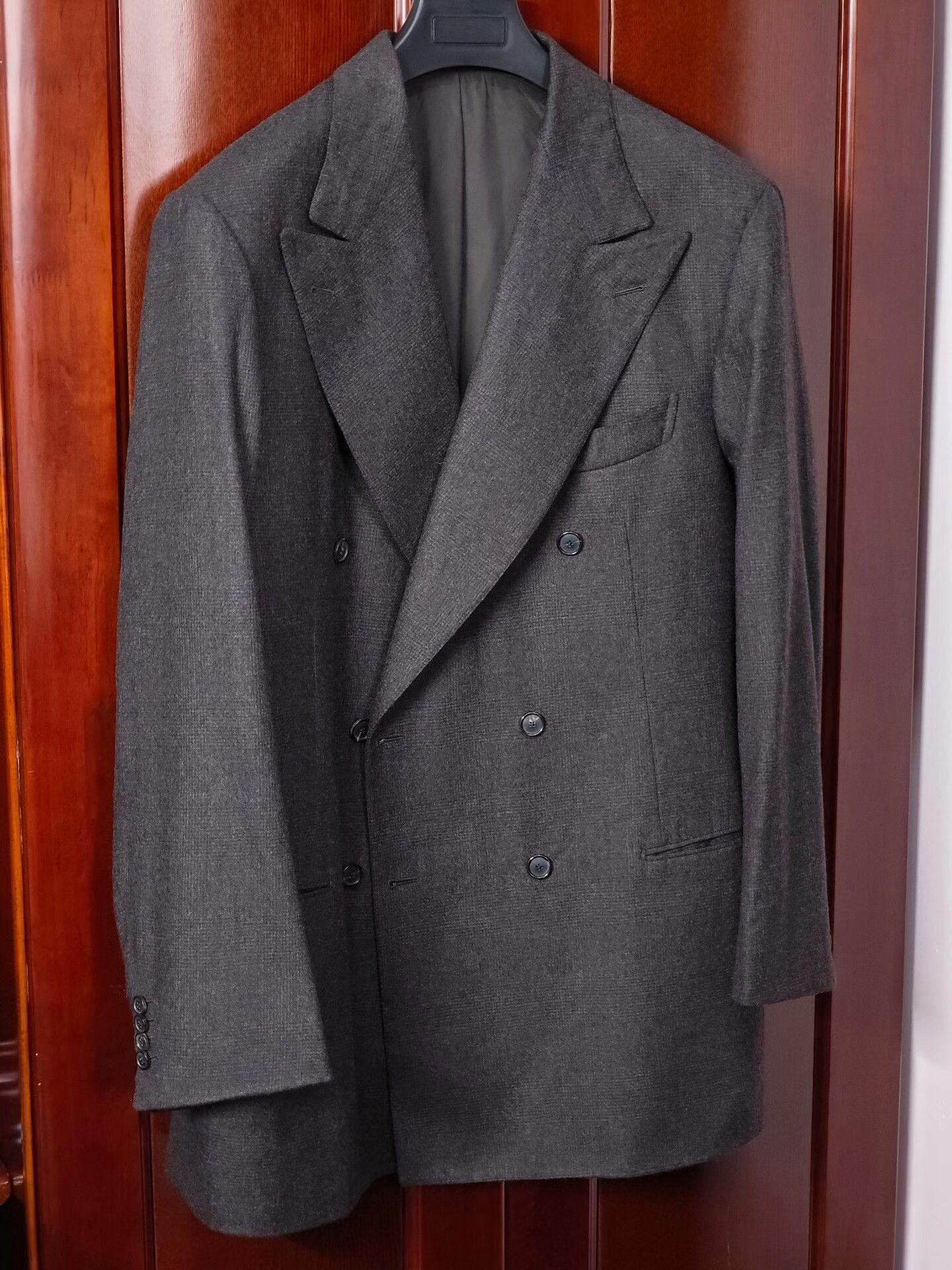 Japanese Brand Custom Tailored Japanese Wool Suit Size US M / EU 48-50 / 2 - 1 Thumbnail