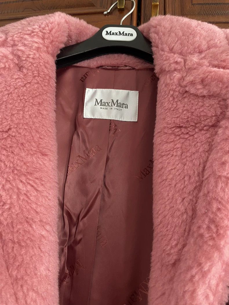Max Mara Max Mara Pink Teddy bear coat, Size XS / US 0-2 / IT 36-38 - 3 Thumbnail