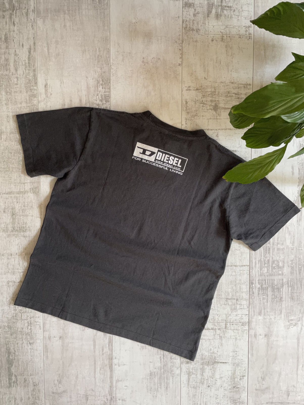 Diesel × Vintage Vintage Y2K Diesel T Shirt Big Logo Size US L / EU 52-54 / 3 - 2 Thumbnail