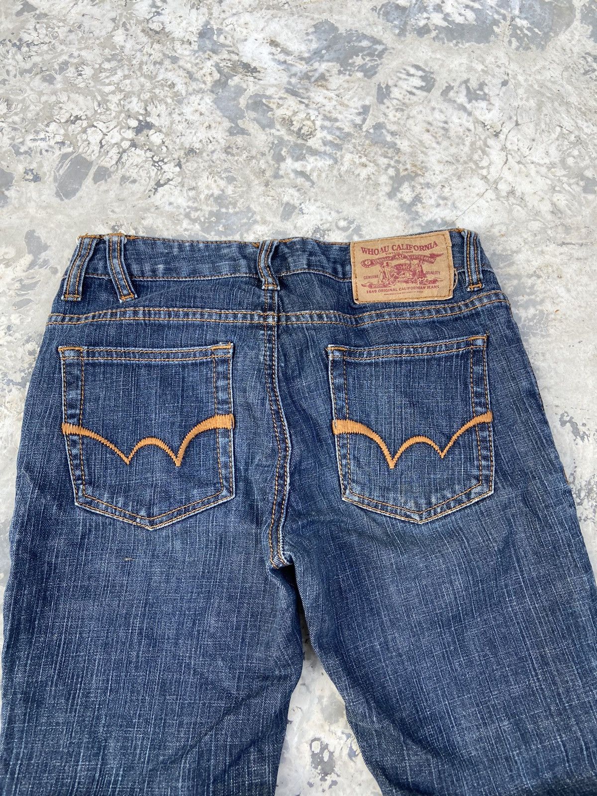 Who A.U. WHO.AU california denim pants women slimfit Size 27" / US 4 / IT 40 - 7 Thumbnail