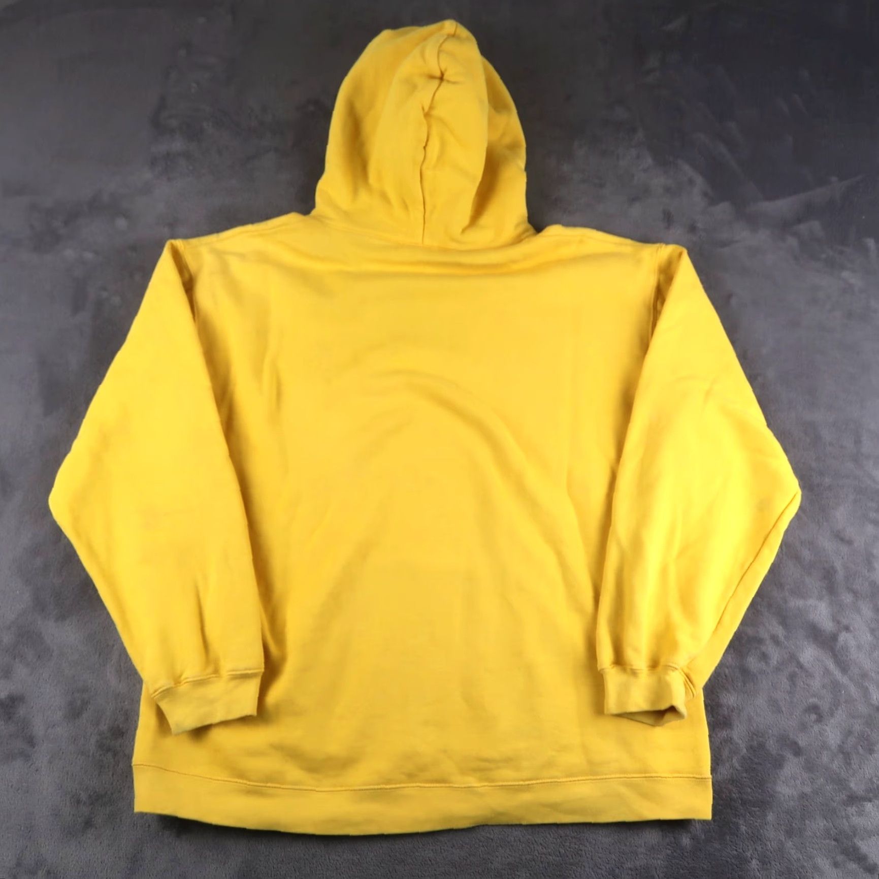 Anchor Blue VINTAGE Anchor Blue Hoodie Mens L Yellow 90s Pullover Hooded Sweatshirt Size US L / EU 52-54 / 3 - 2 Thumbnail