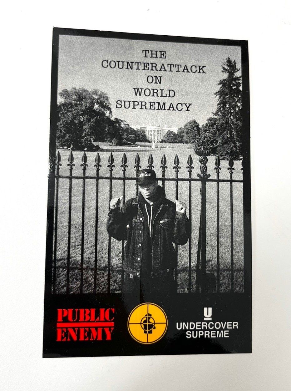 Supreme Supreme Undercover Public Enemy White House SS18 Sticker Size ONE SIZE - 1 Thumbnail