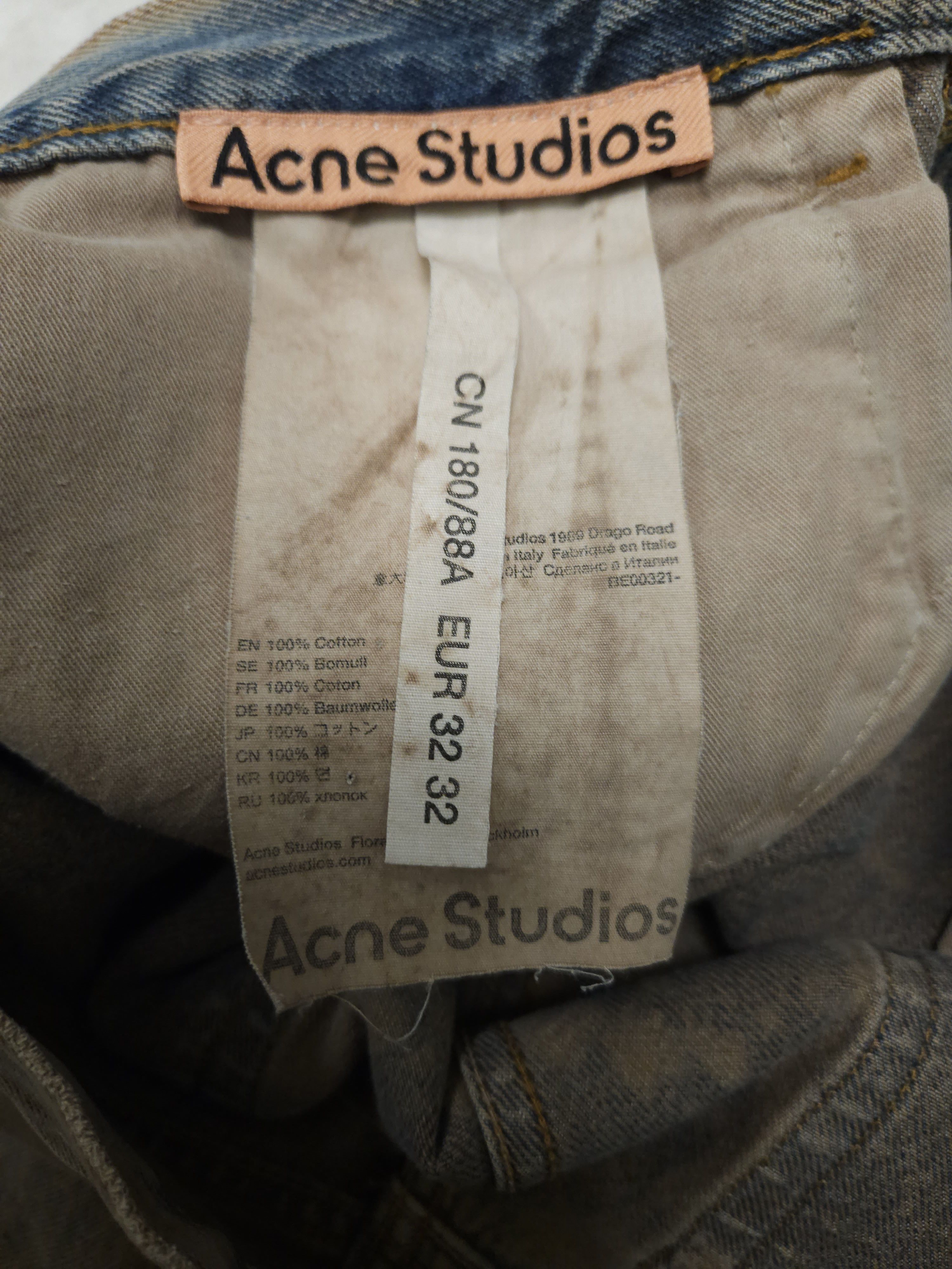 Acne Studios Acne studios 1989 drago road overdyed distressed baggy denim Size US 32 / EU 48 - 16 Thumbnail