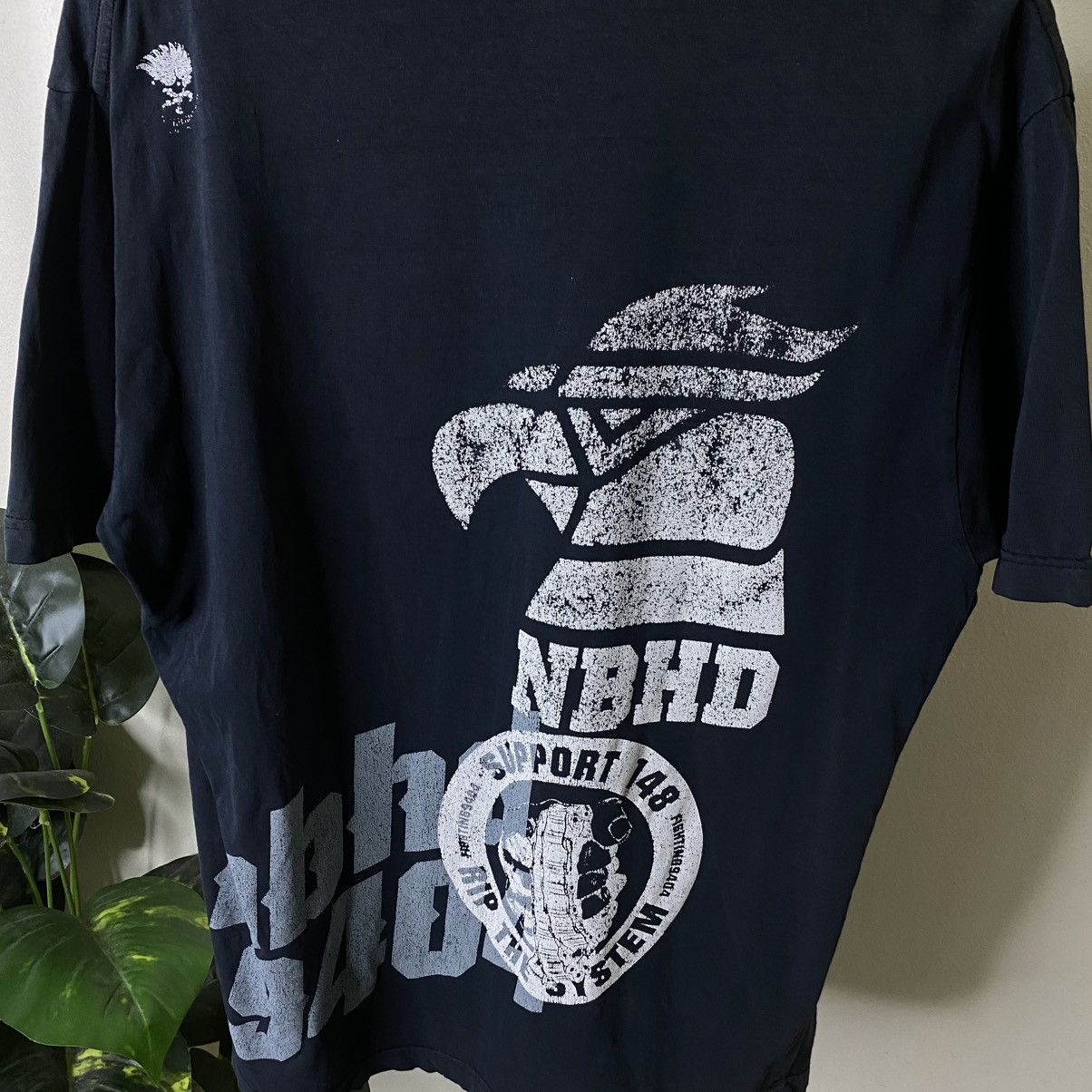 Neighborhood Neighborhood Rat Angels Collaboration T-shirt Faded Black Size US L / EU 52-54 / 3 - 9 Thumbnail