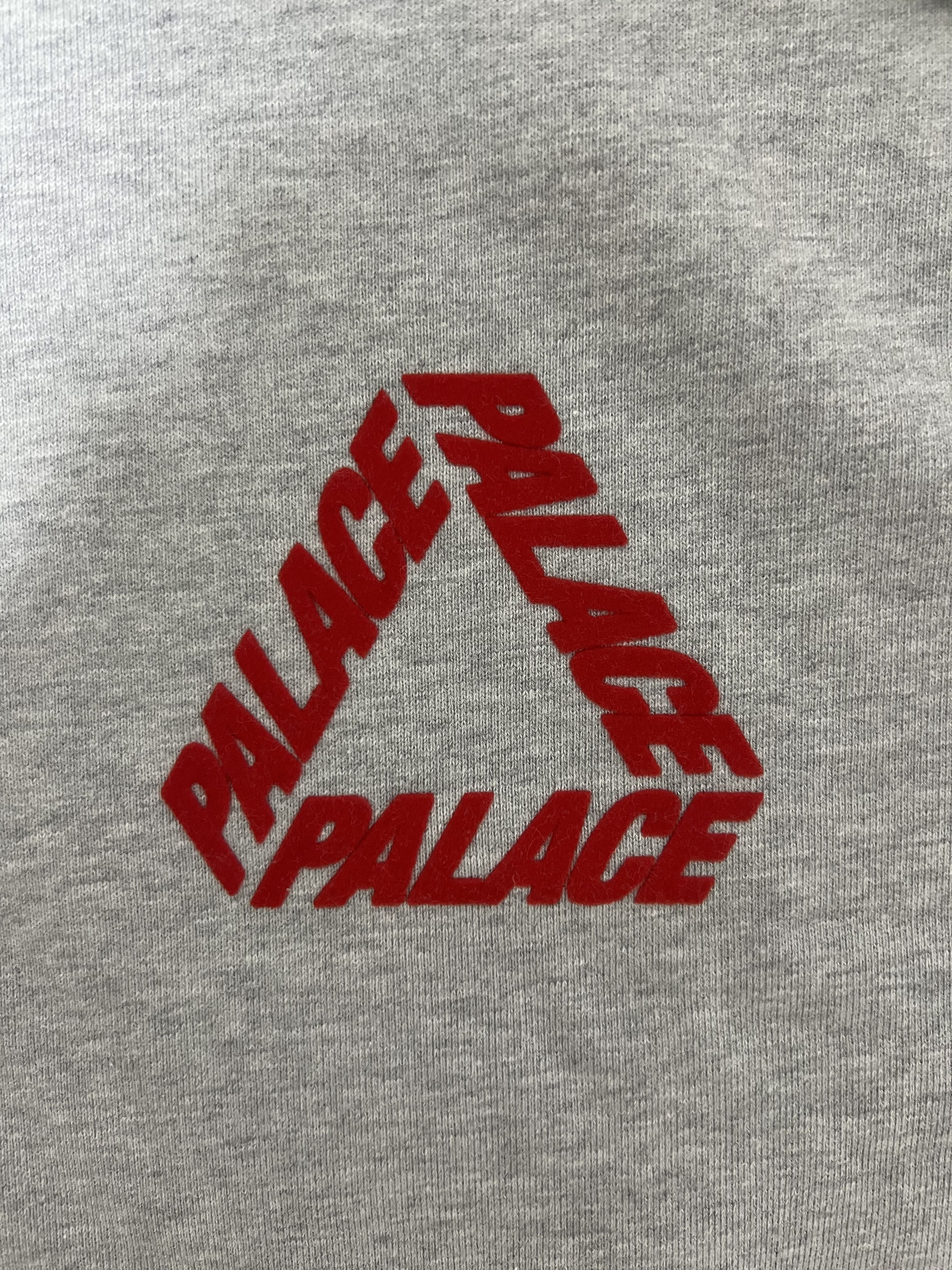 Palace 💚 2019 Palace Flocka P3 Hoodie Grey Marl Medium NEW Size US M / EU 48-50 / 2 - 6 Thumbnail