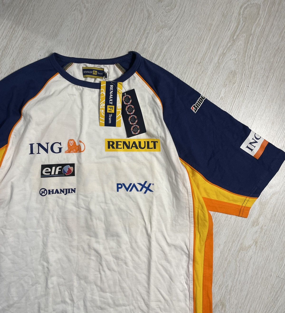 Other Vintage Renault F1 Racing Sponsors T-Shirt New With Tags Size US XXL / EU 58 / 5 - 3 Thumbnail