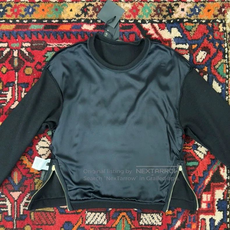 Versace Versace Sheepskin patchwork sweatshirt Size US XS / EU 42 / 0 - 9 Thumbnail