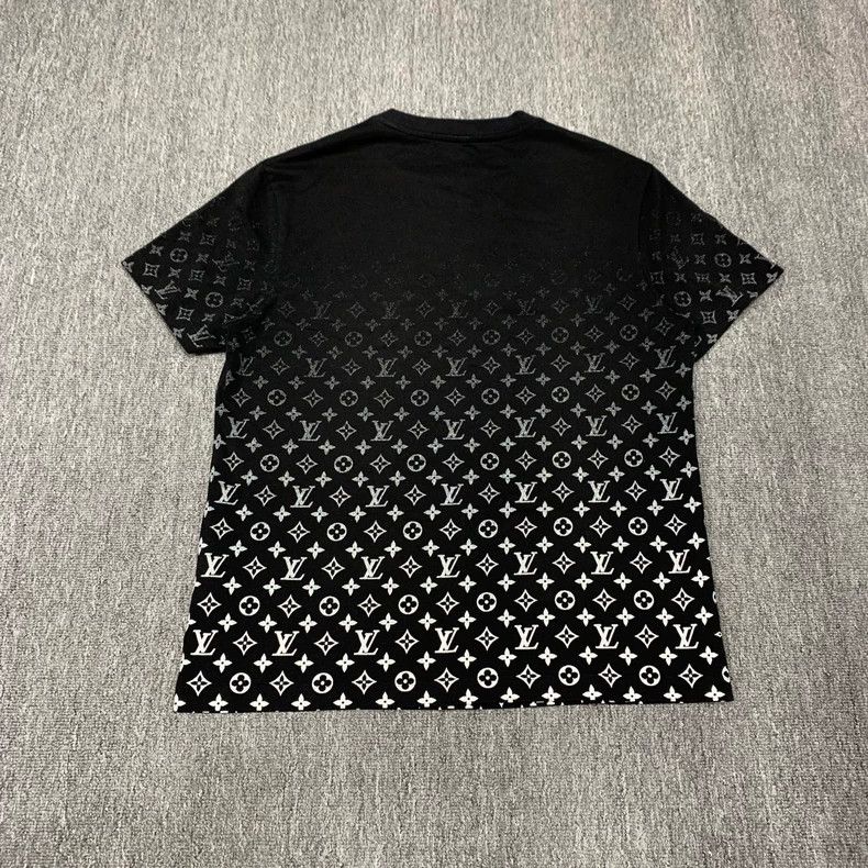 Louis Vuitton Louis Vuitton Black gradient full print short sleeve Size US M / EU 48-50 / 2 - 2 Thumbnail