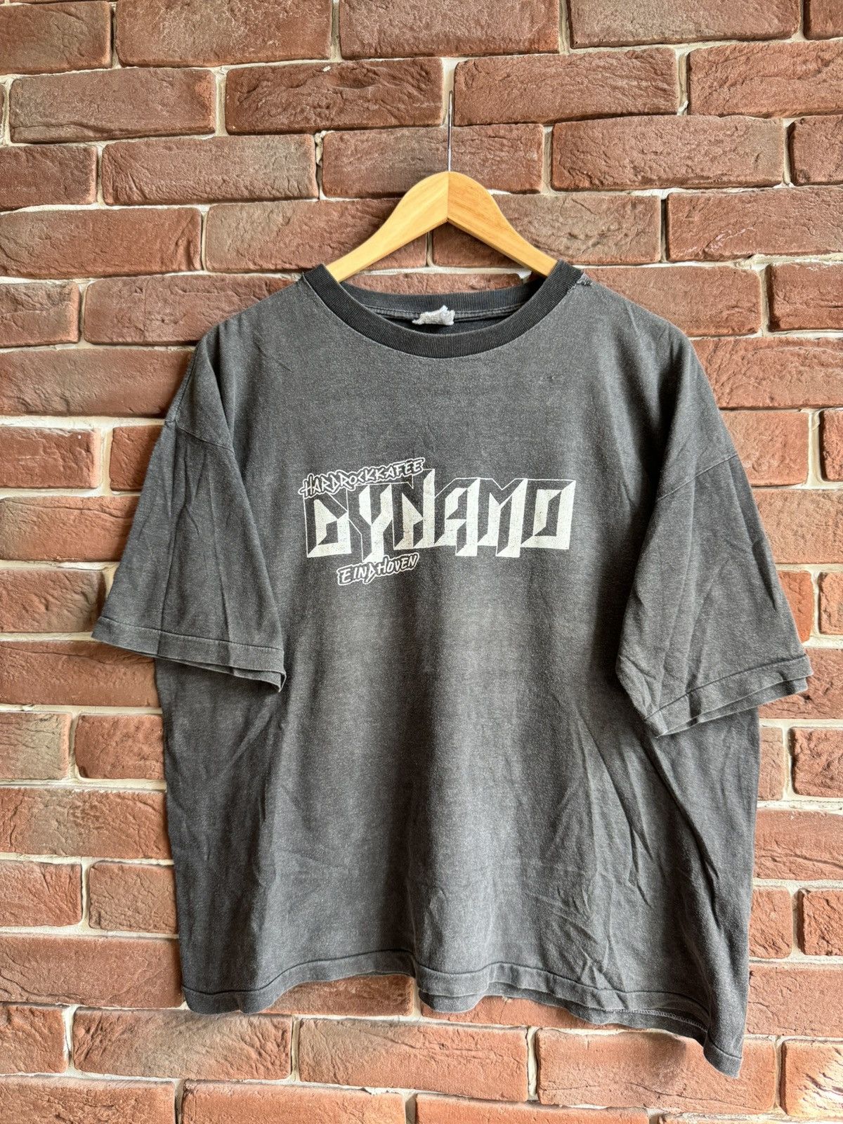 Vintage 80s Vintage Dynamo Eindhoven Cafe Festival Tee Band Grail Size US L / EU 52-54 / 3 - 1 Thumbnail
