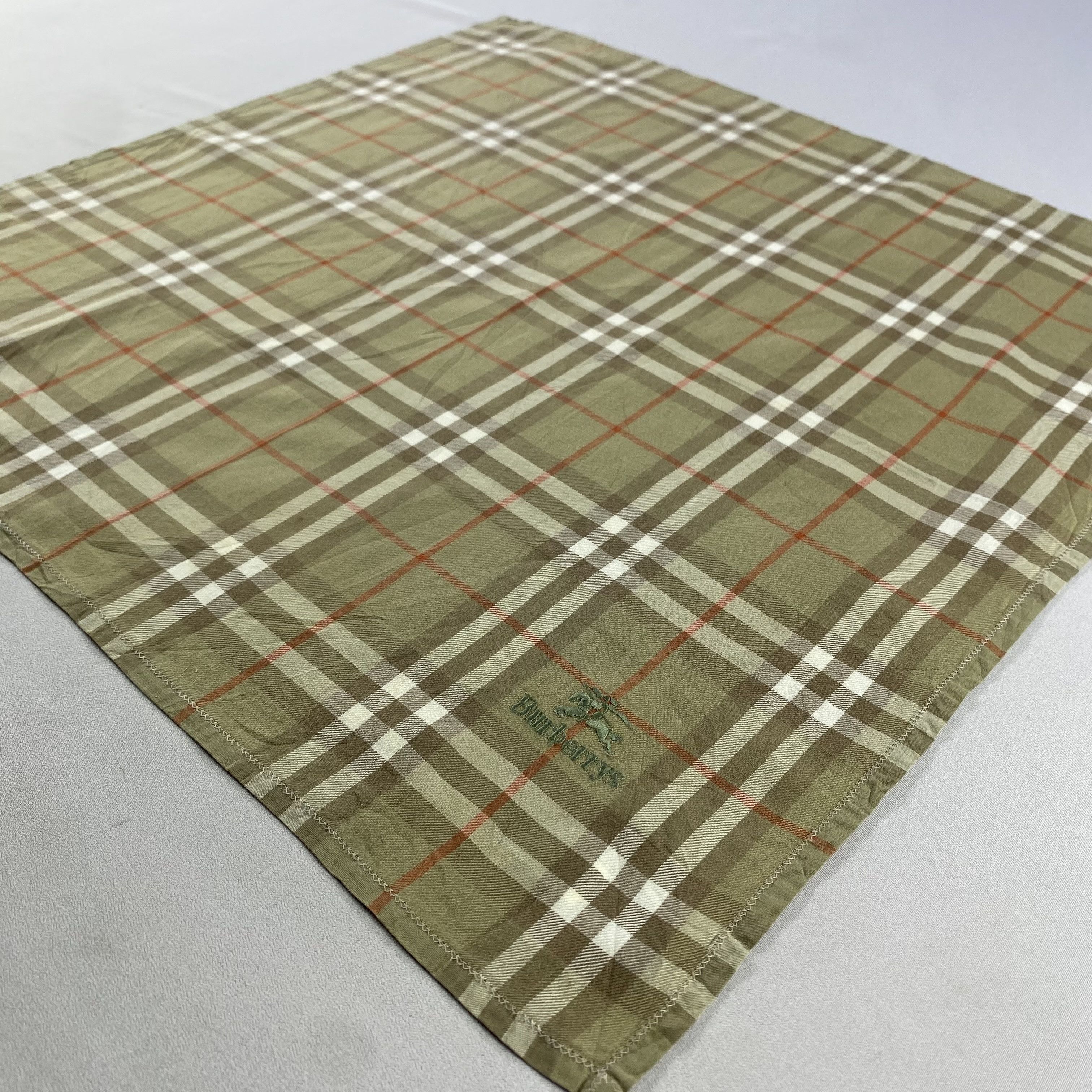 Burberry × Vintage Burberry Bandana/ Handkerchief / Neckerchief Size ONE SIZE - 2 Thumbnail