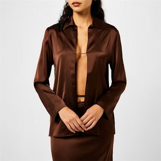 Jacquemus o1g2r1mq1024 Shirt in Brown Size M / US 6-8 / IT 42-44 - 3 Thumbnail