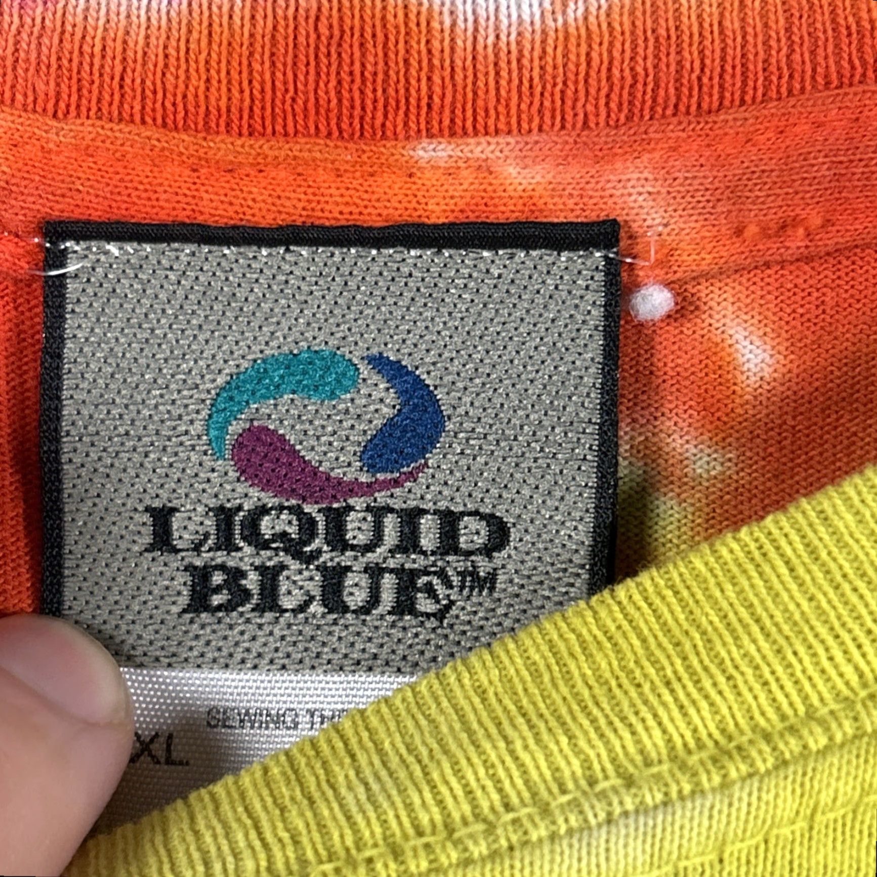 Liquid Blue VINTAGE Liquid Blue Grateful Dead Space Your Face Tie Dye T-Shirt XL 1990s Retro Shirt Mens Size US XL / EU 56 / 4 - 3 Thumbnail