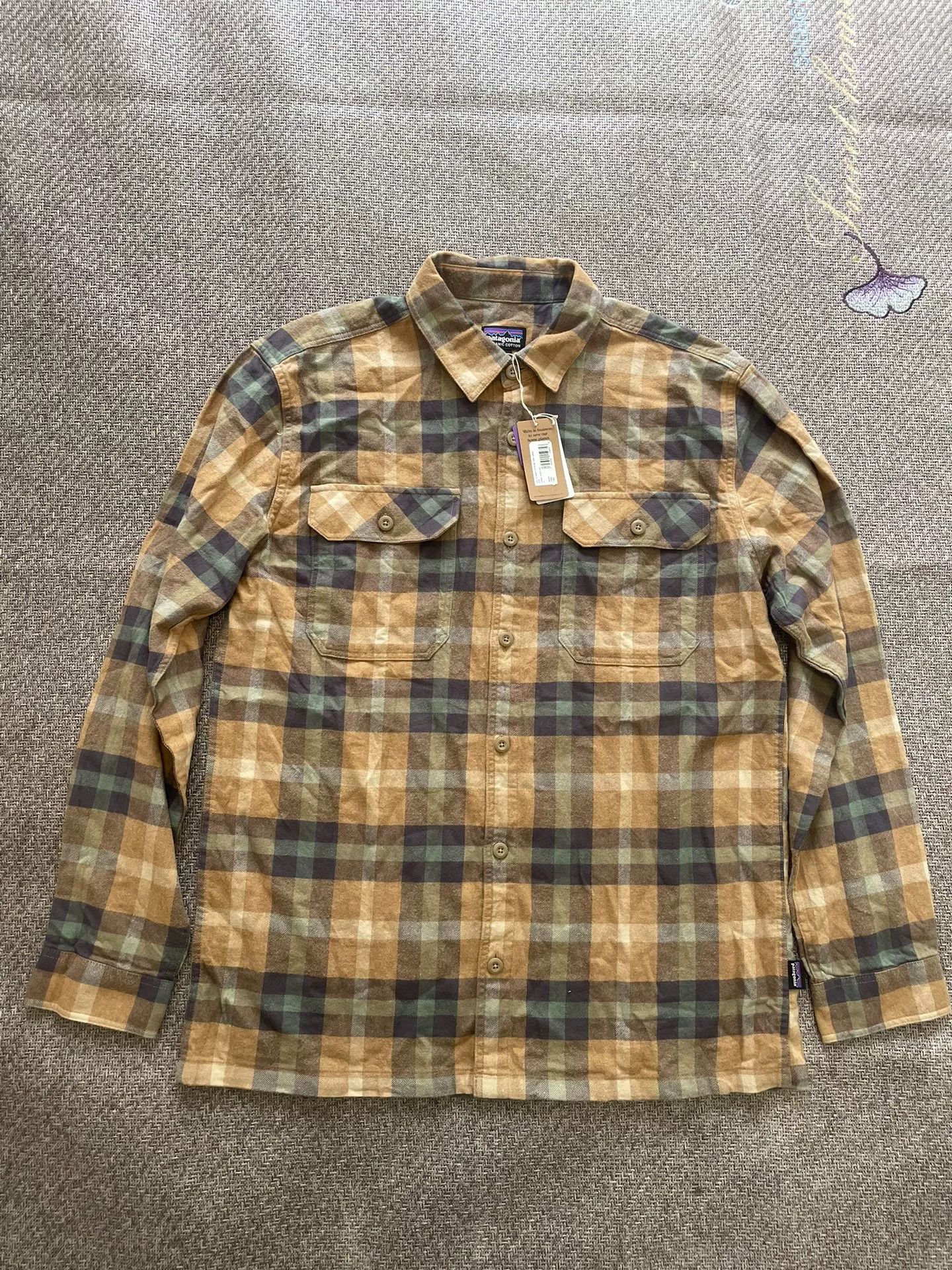 Patagonia Patagonia Men's Fjord Flannel Shirt Size US S / EU 44-46 / 1 - 1 Thumbnail
