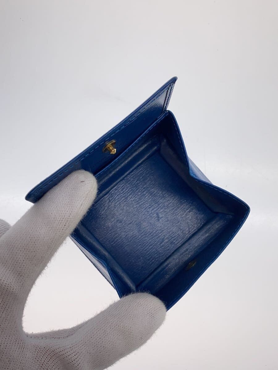 Louis Vuitton Louis Vuitton Epi Porte Monet Boite Leather Blue Size ONE SIZE - 4 Thumbnail