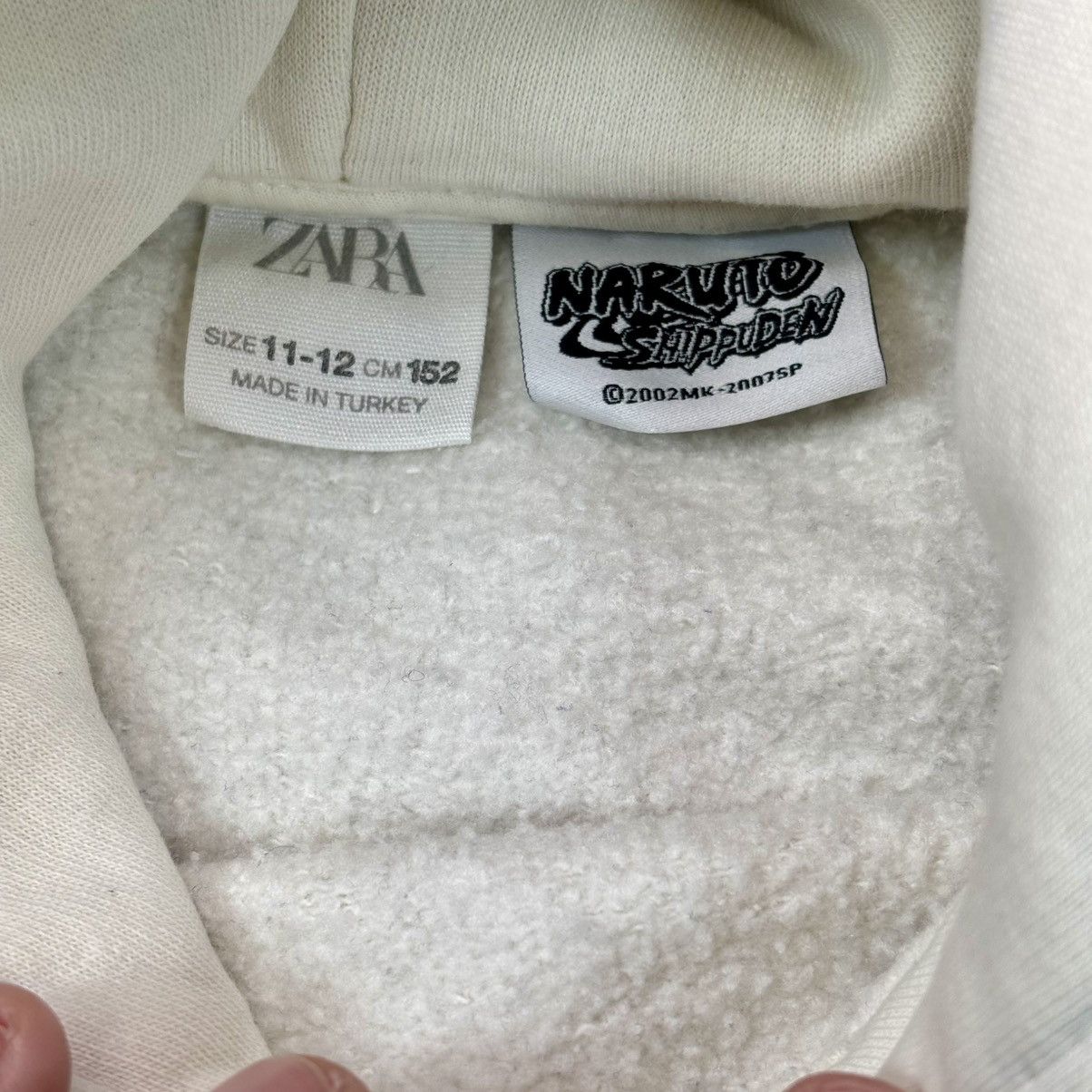 Zara Naruto Hoodie Size 11-12 Youth Zara Pullover Hoodie Size US M / EU 48-50 / 2 - 4 Thumbnail
