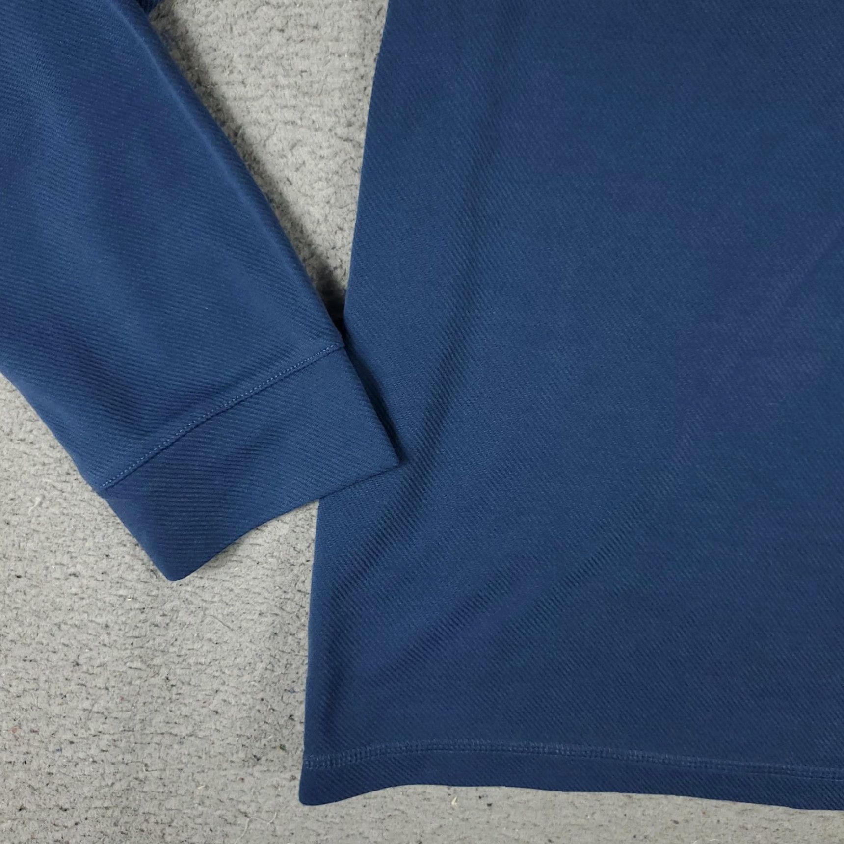 Ted Baker TED BAKER Polo Shirt Men 2XL Long Sleeve Solid Blue Golf Performance Shirt Size US XXL / EU 58 / 5 - 3 Thumbnail