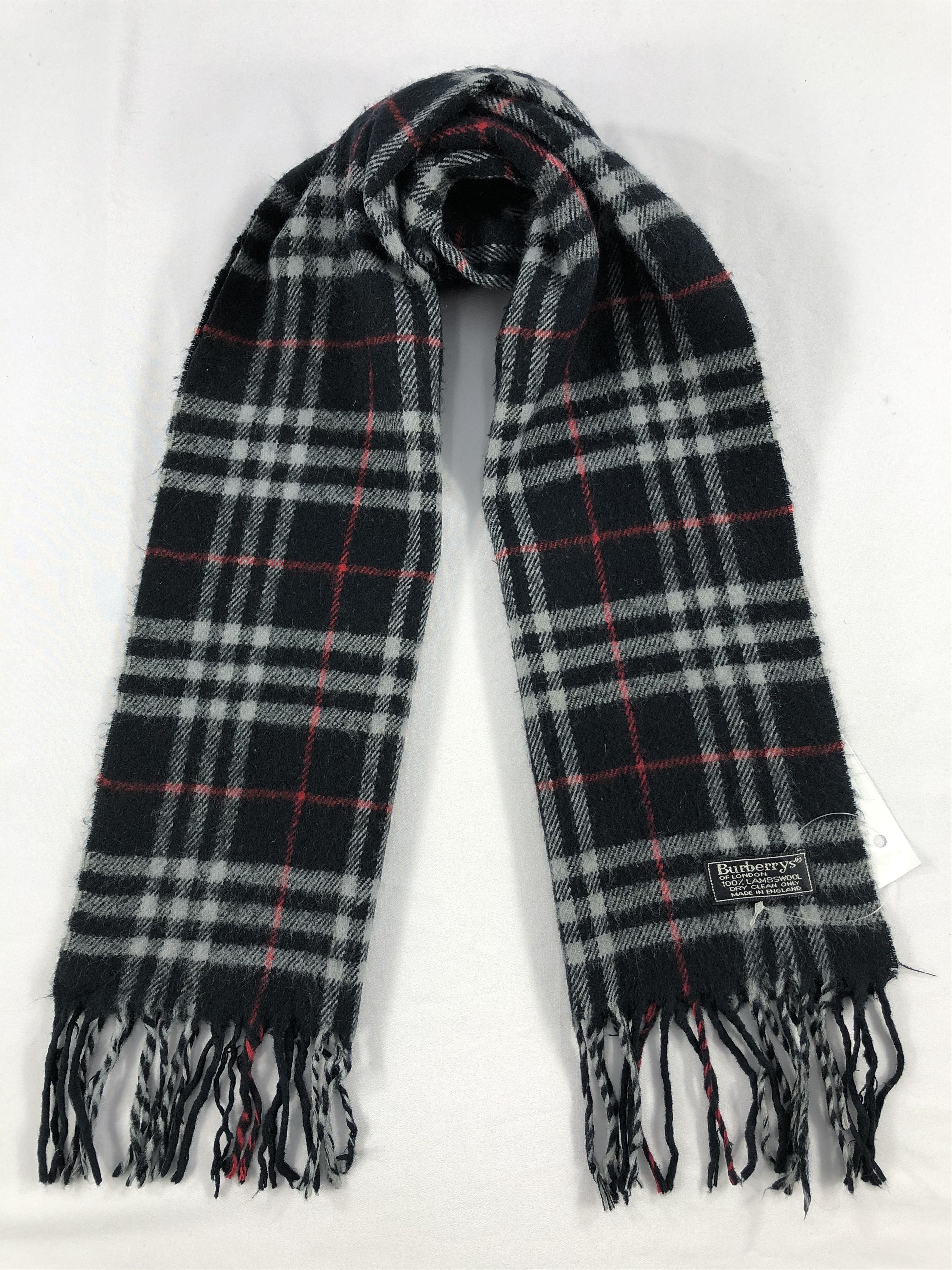 Burberry Vintage Burberry Scarf/Muffler/Neckwear MF1683 Size ONE SIZE - 1 Thumbnail