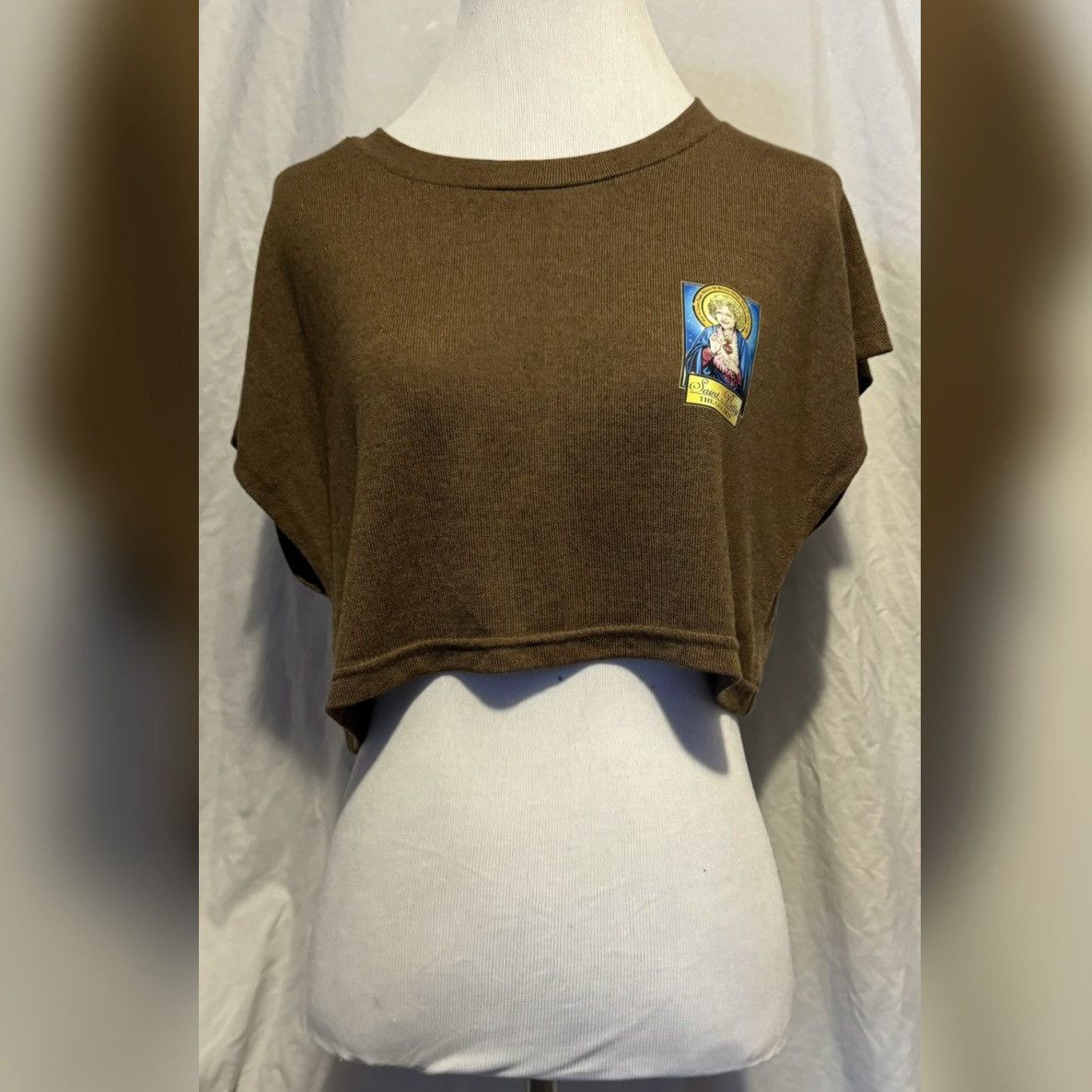 Other Saint Betty, The Golden, Custom, Knit, Sleeveless Crop Top Size M / US 6-8 / IT 42-44 - 12 Thumbnail
