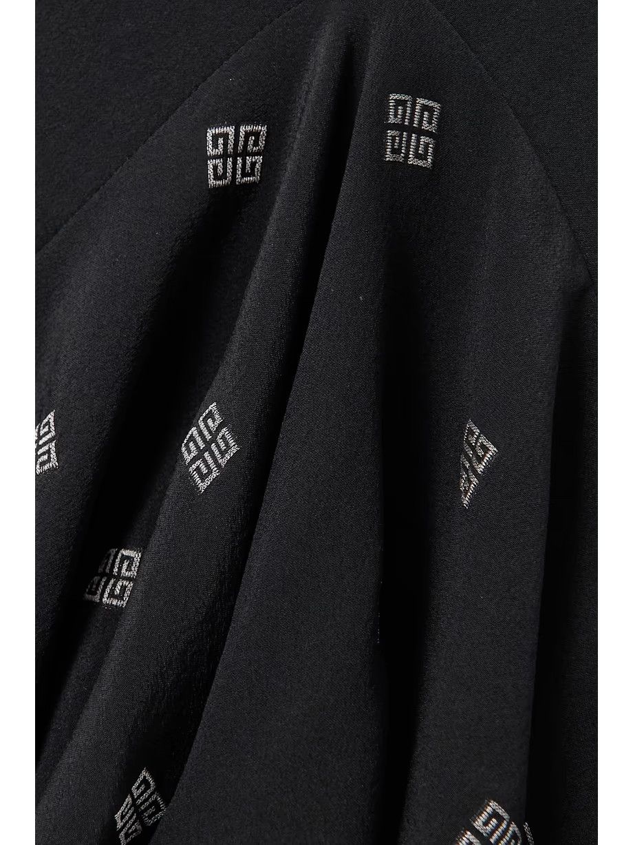 Givenchy o1loc1c0824 Dress in Black Size L / US 10 / IT 46 - 4 Thumbnail