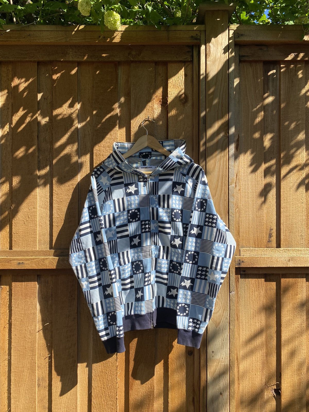 Bape a bathing ape ‘stars n stripes’ fullzip hoodie nigo Size US M / EU 48-50 / 2 - 1 Thumbnail