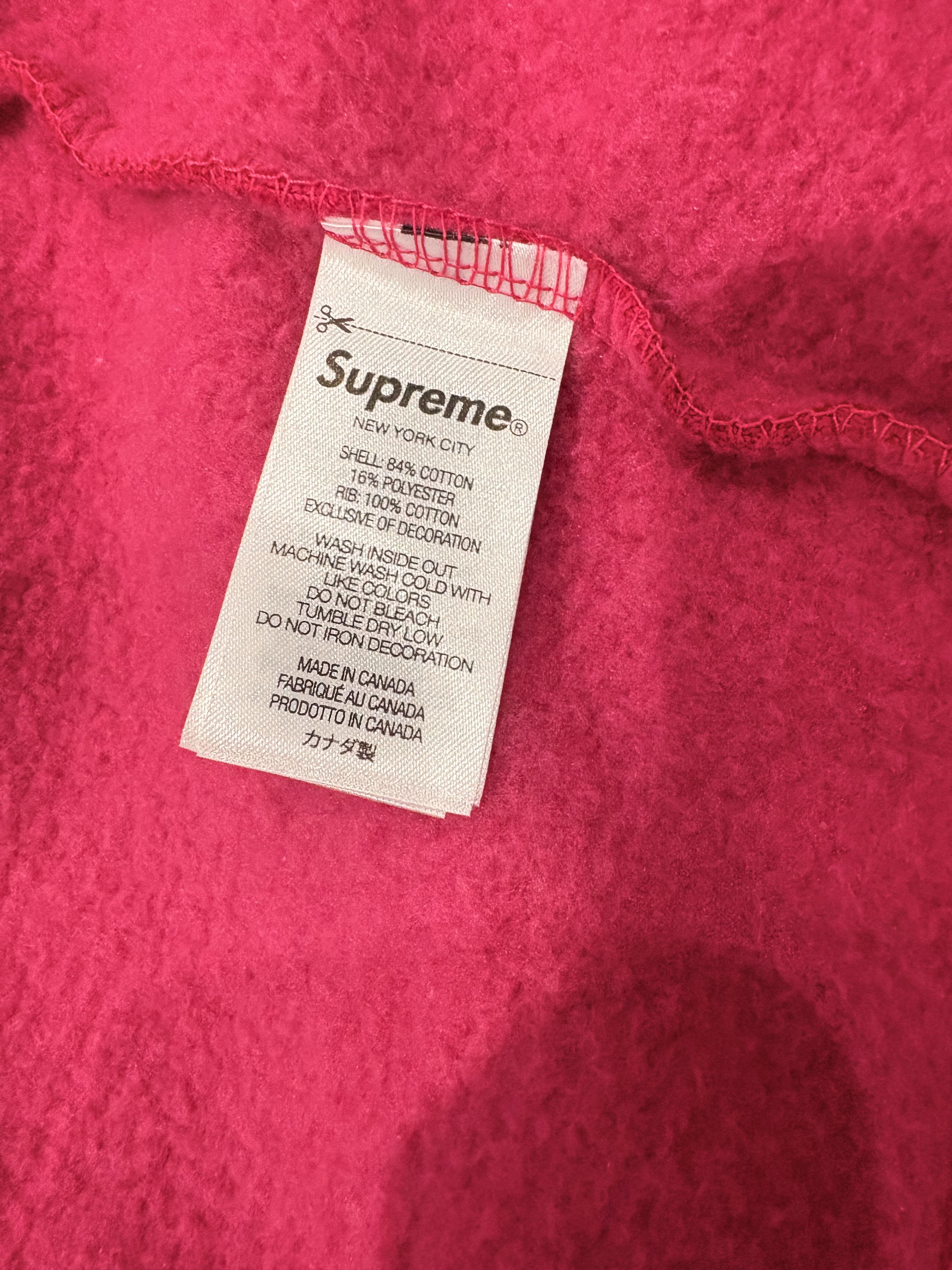Supreme Supreme pink hoodie Size US M / EU 48-50 / 2 - 5 Thumbnail