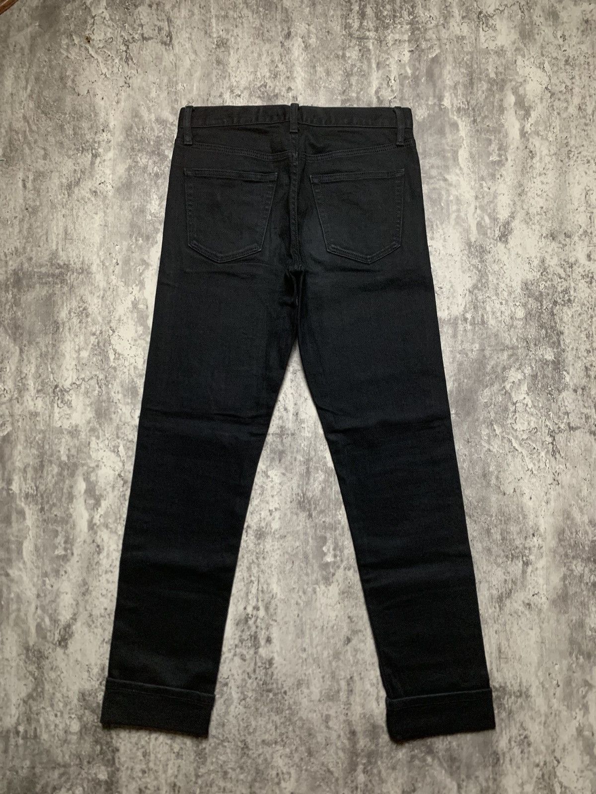 Uniqlo Uniqlo Slim Selvedge Black Denim Undercover Japan Style Size US 29 - 2 Thumbnail