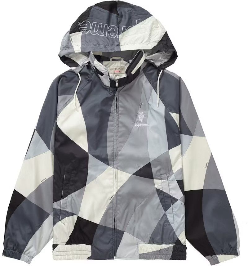 Supreme Supreme X Emilio Pucci Black Sport Jacket Size Large SS21 Size US L / EU 52-54 / 3 - 1 Thumbnail