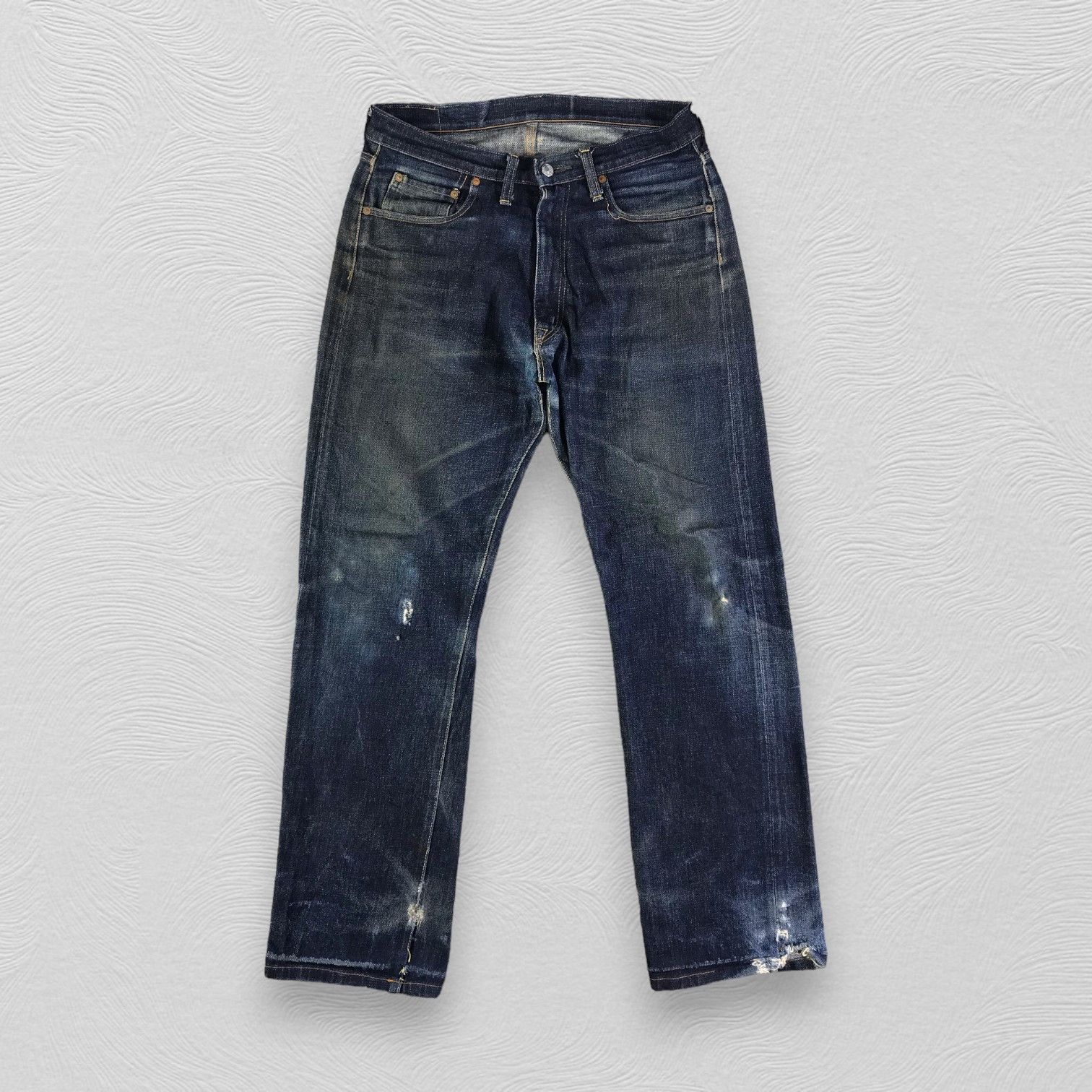 image of Denime Selvedge Jeans Rusty Blue Redline Denim, Men's (Size 32)
