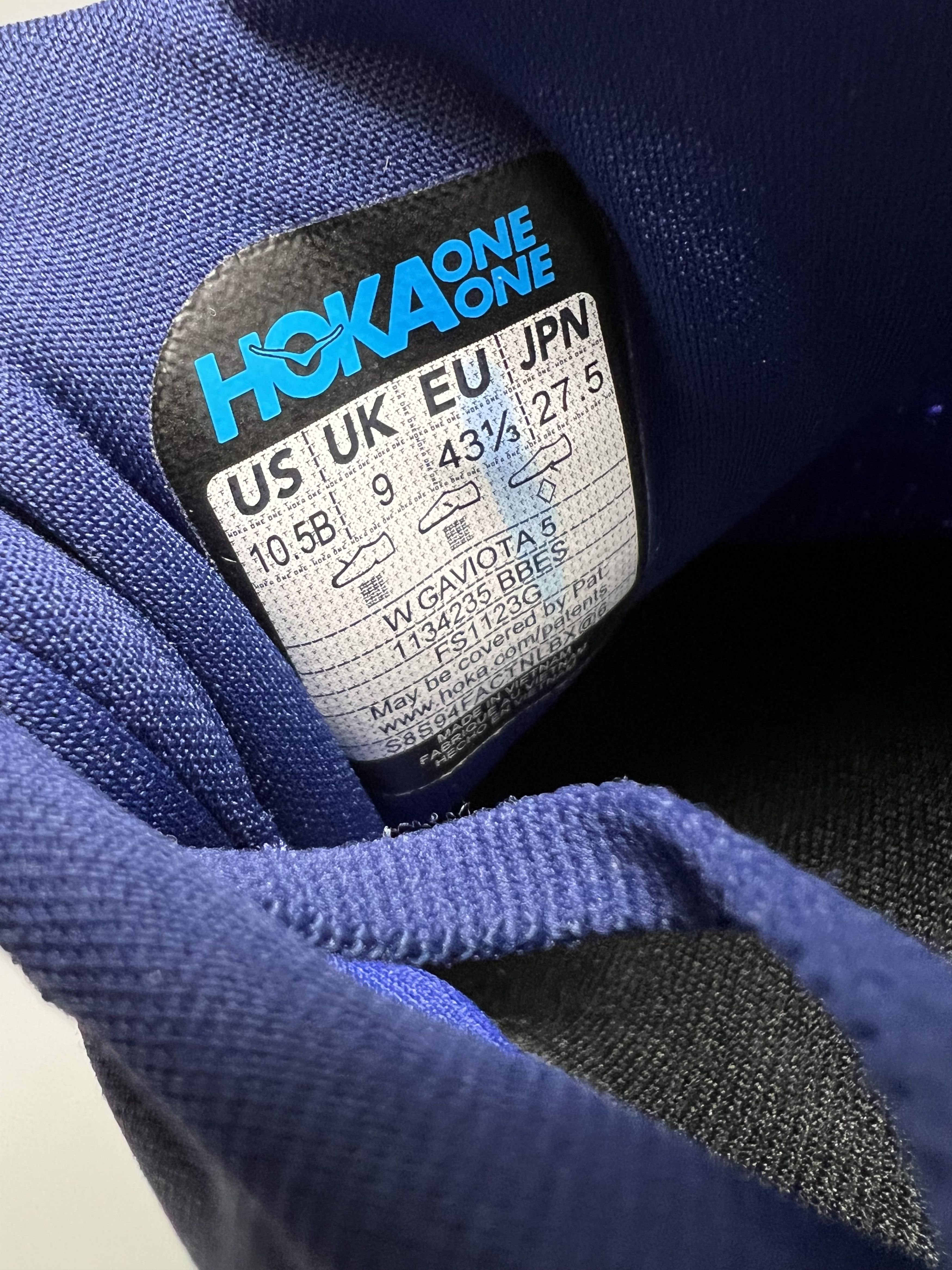 Hoka 10.5B Hoka One One Gaviota 5 Running Shoes Walking Gym Size US 10.5 / IT 40.5 - 9 Thumbnail