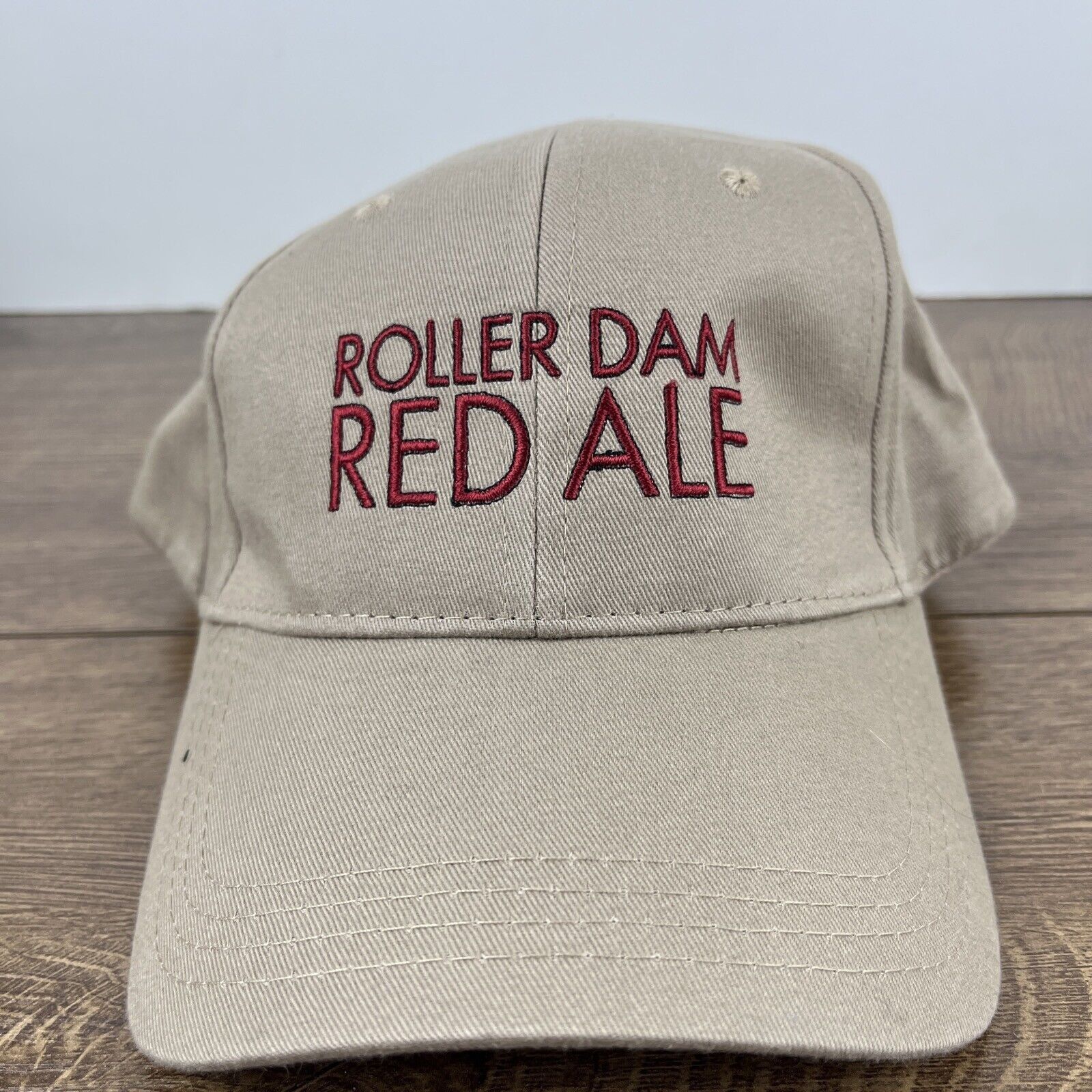 Other Roller Dam Red Ale Hat Tan Brown Hat Adjustable Adult Roller Size ONE SIZE - 4 Thumbnail