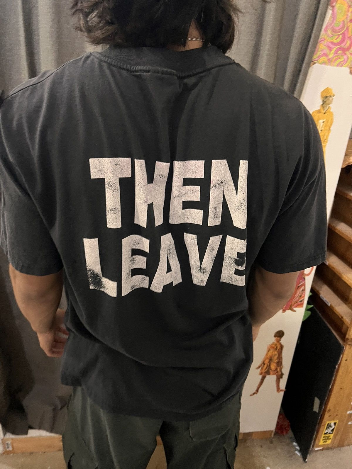 Vintage VINTAGE BLOW ME THEN LEAVE TEE Size US L / EU 52-54 / 3 - 5 Thumbnail