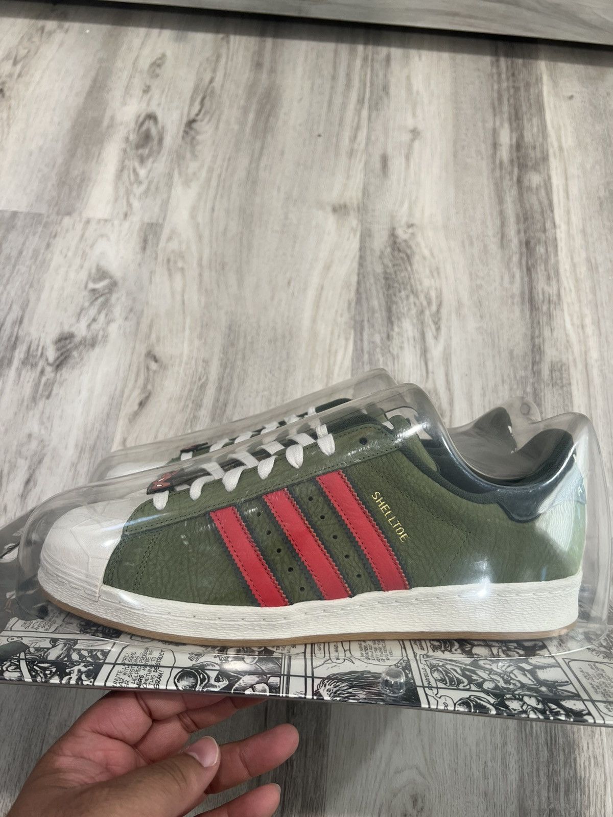 Adidas Adidas SUPERSTAR - Ninja Turtles Size US 12 / EU 45 - 3 Thumbnail