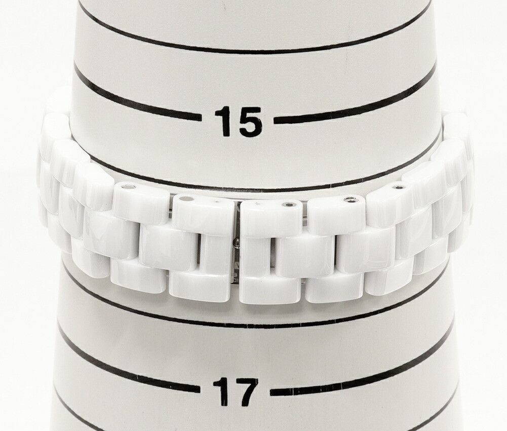 Chanel Chanel White Ceramic J12 Watch H1181 Ceramic Quartz H1181, Women's