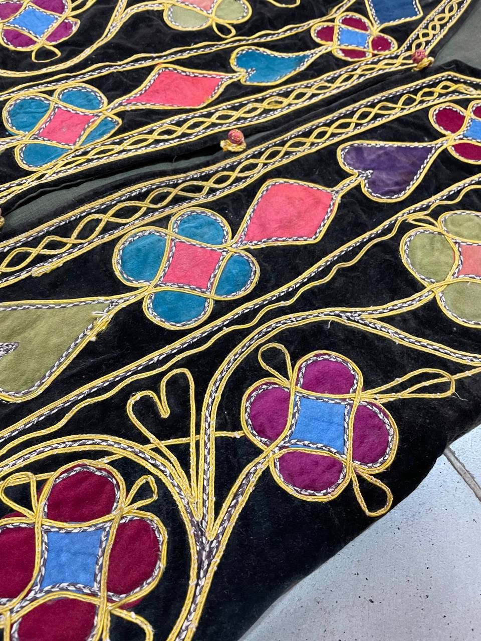 Other Hand Made Japanese Brand Patchwork Vest Embroidery Size M / US 6-8 / IT 42-44 - 8 Thumbnail