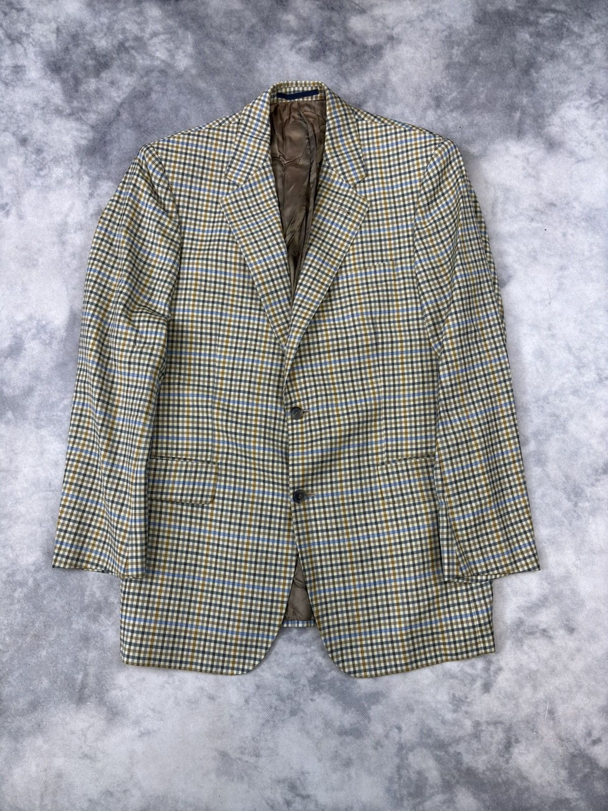 Burberry × Burberry Prorsum Vintage Burberry Wool Blazer Jacket Quality Casual Exclusive Size 50R - 1 Thumbnail